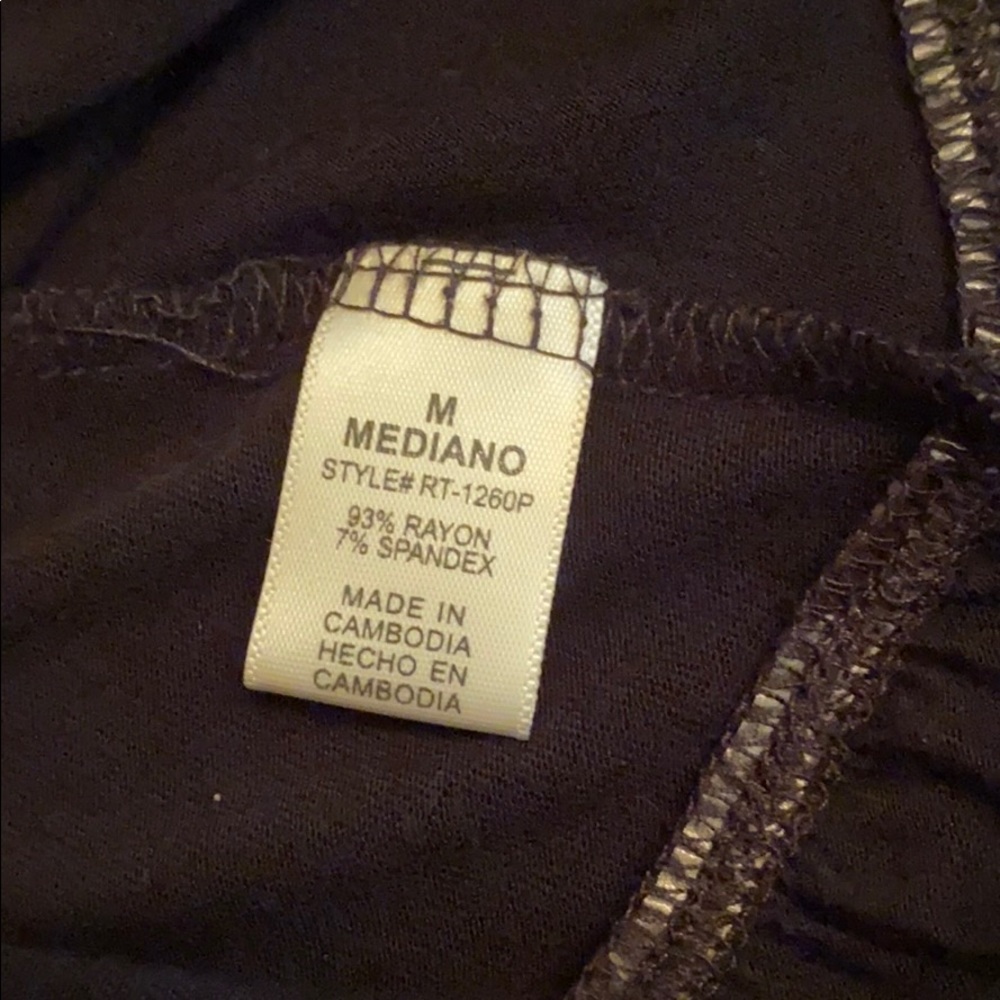 Zenana Premium black tunic top dress medium black - Picture 5 of 5